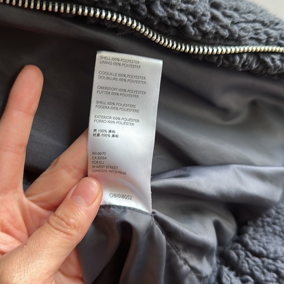 Urban Outfitters Colourblock Cosy Sherpa Ski Jacket Size Medium - Picture 5 of 7